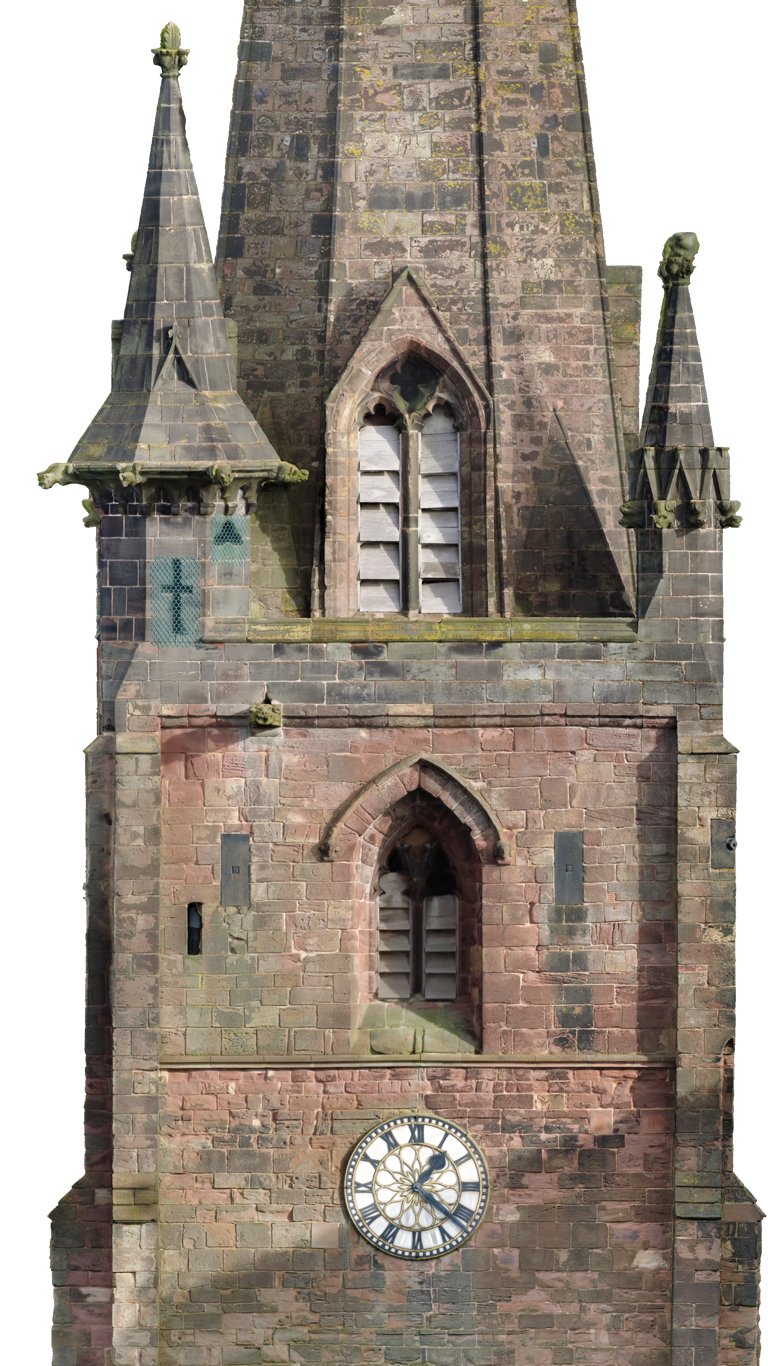St Margaret's Church, Wolstanton, Orthographic Elevation