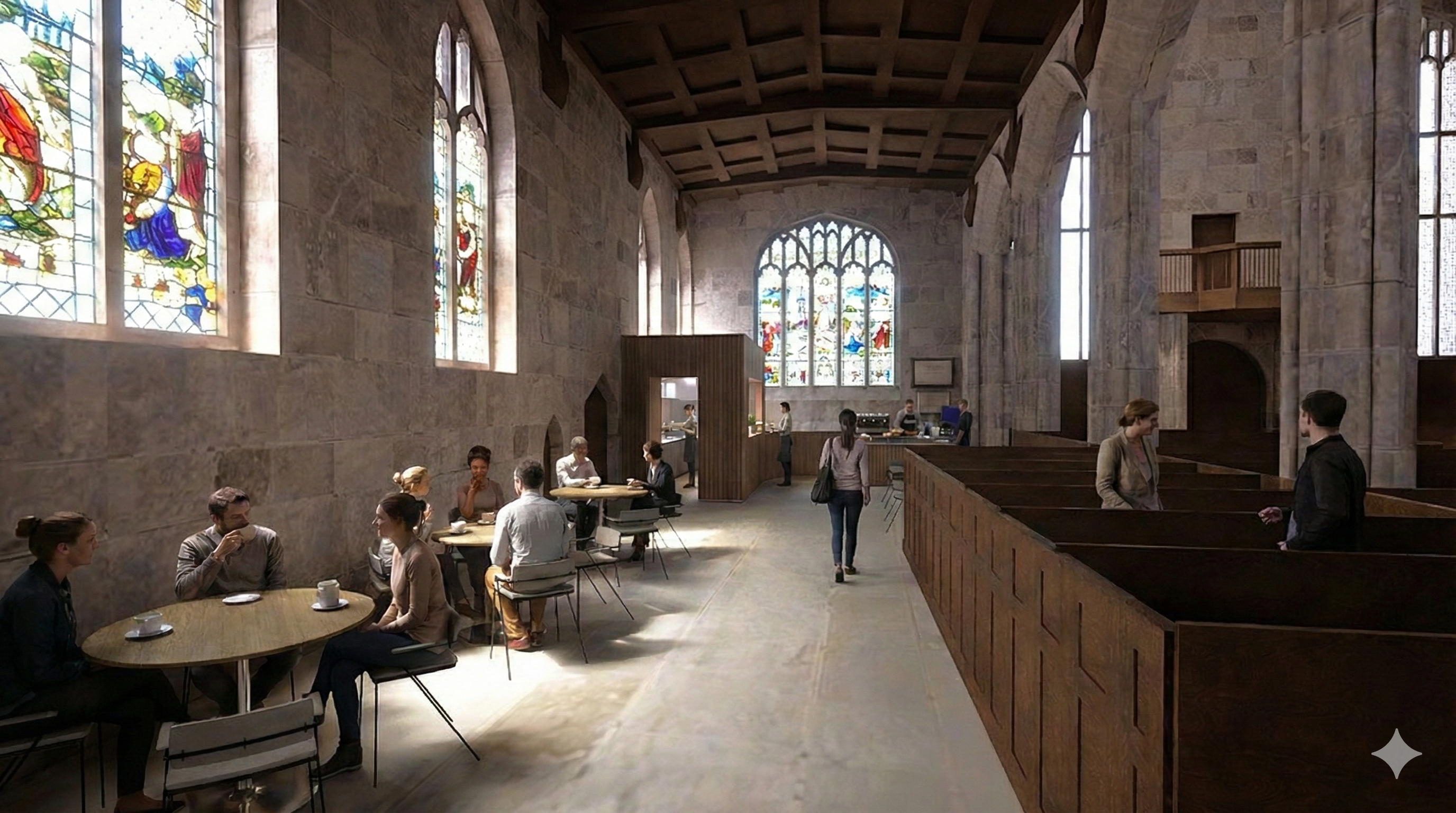 New church facilities, re-ordering, South Cheshire